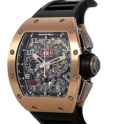 Richard Mille Replica Watch RM-011 Felipe Massa Gold MON